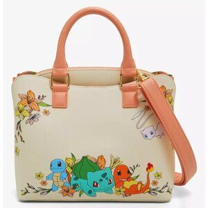 Loungefly Pokémon Group Portrait Floral Handbag and Wallet - BoxLunch Exclusive